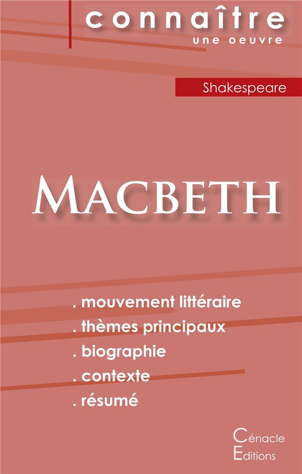Macbeth. Fiche de lecture