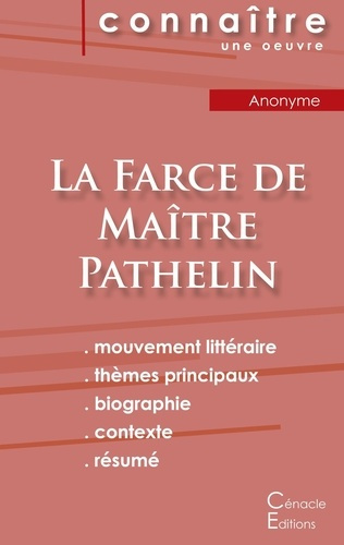 La farce de Maître Pathelin. Fiche de lecture