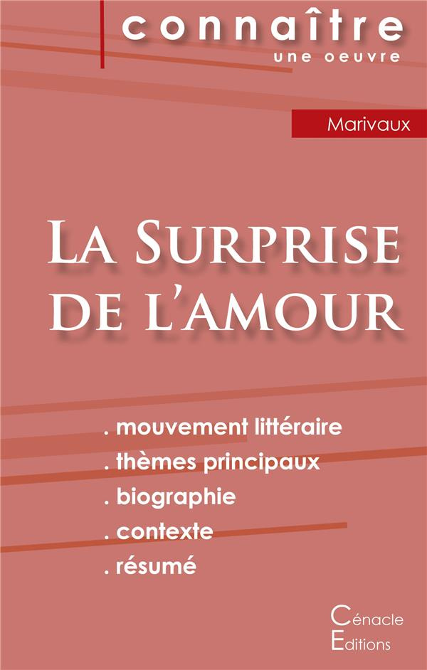 La surprise de l'amour. Fiche de lecture