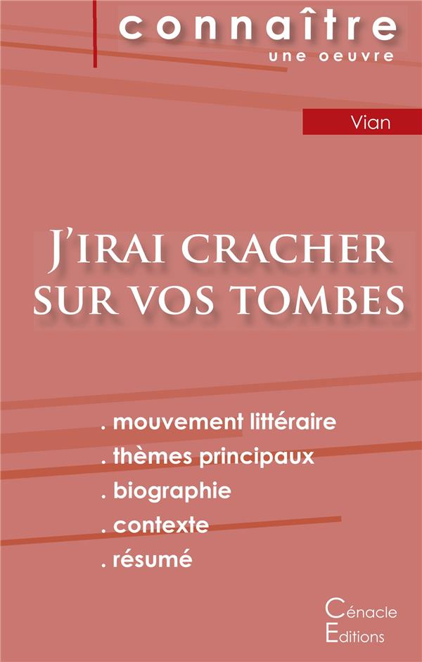 J'irai cracher sur vos tombes. Fiche de lecture
