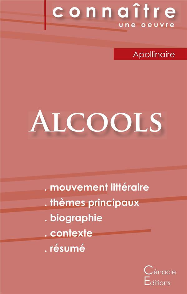 Alcools. Fiche de lecture