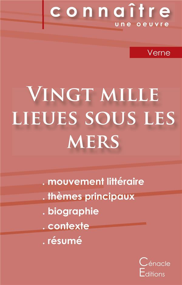 Vingt mille lieues sous les mer. Fiche de lecture
