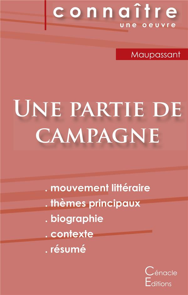 Une partie de campagne. Fiche de lecture