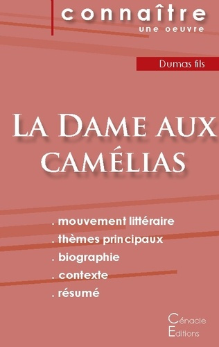 La dame aux camélias. Fiche de lecture