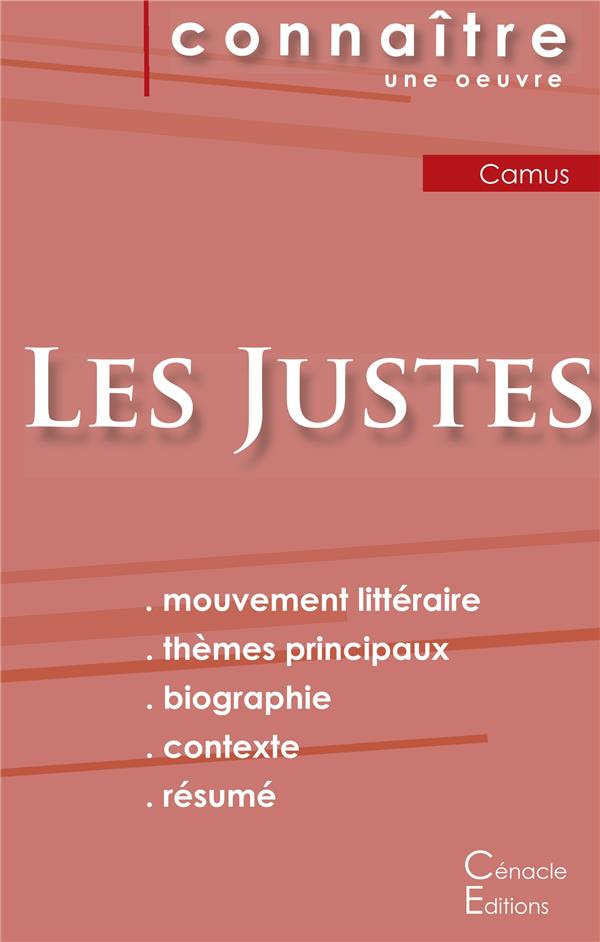Les Justes. Fiche de lecture