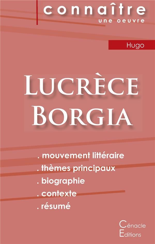 Lucrèce Borgia. Fiche de lecture