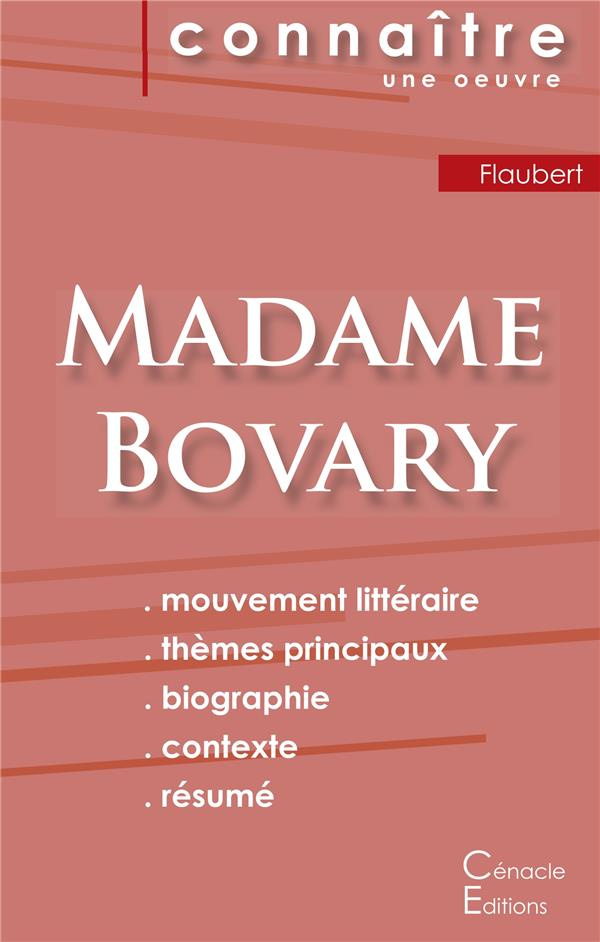 Madame Bovary. Fiche de lecture