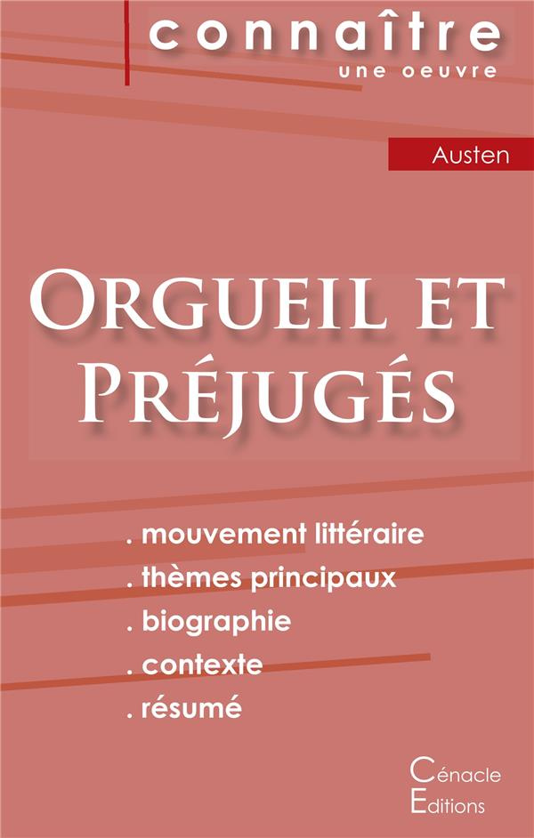 Orgueil et Préjugés. Fiche de lecture