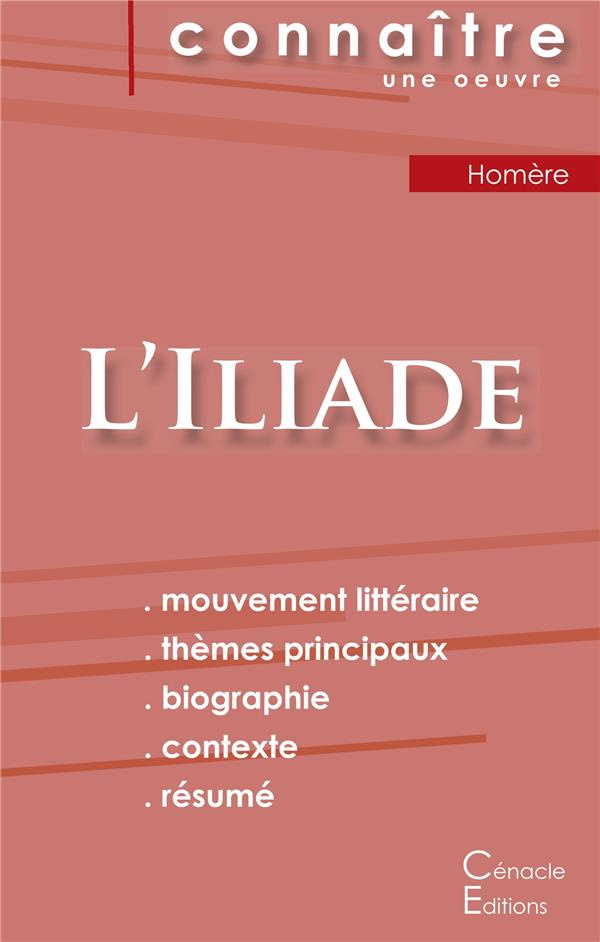L'Iliade. Fiche de lecture