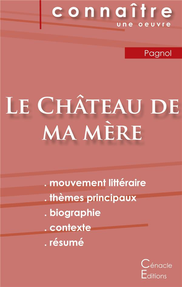 Le château de ma mère. Fiche de lecture