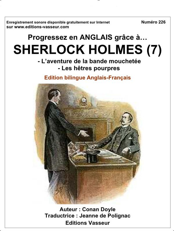 Progressez en anglais grâce à Sherlock Holmes/7/ / La bande mouchetée, Les Hêtres pourpres