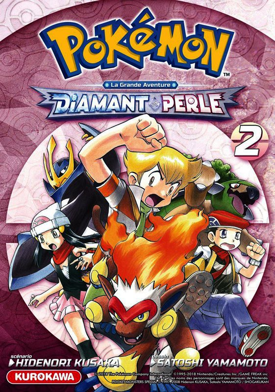 Pokémon Diamant et Perle - La grande aventure Tome 2