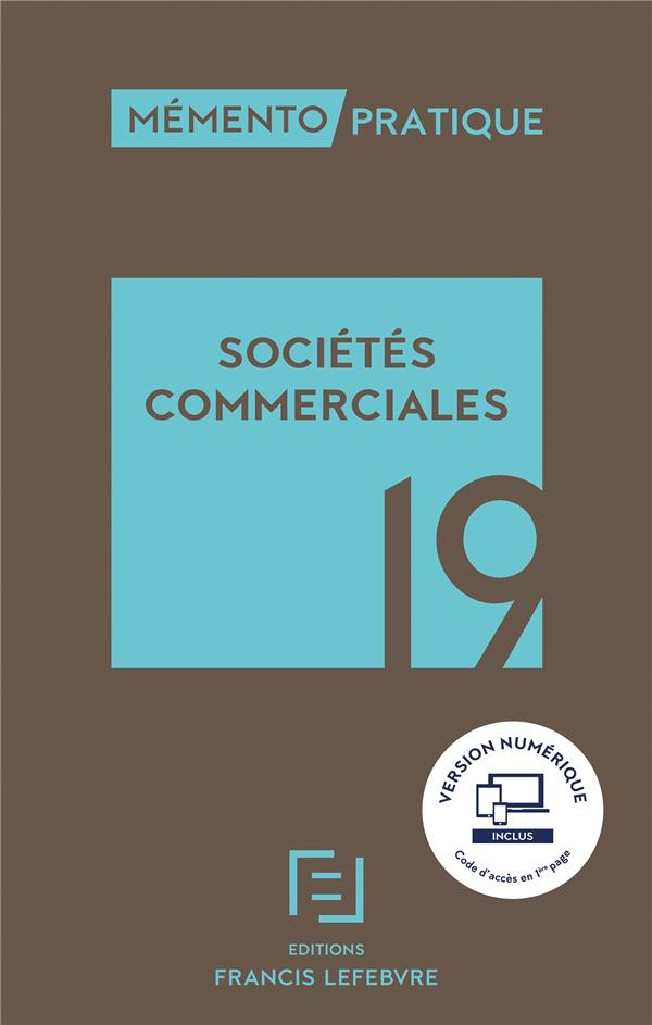 Sociétés commerciales. Edition 2019