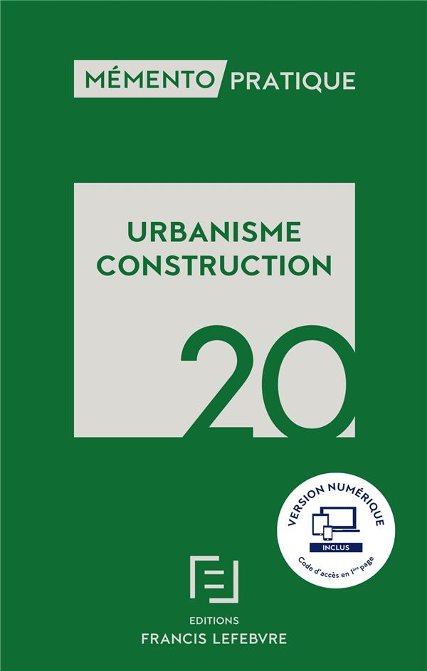 Urbanisme Construction. Edition 2020