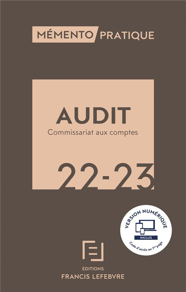 Audit. Commissariat aux comptes, Edition 2022-2023