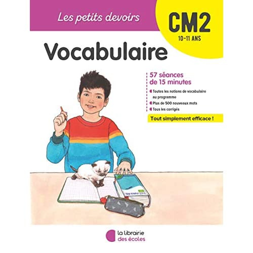 Vocabulaire CM2. Edition 2020