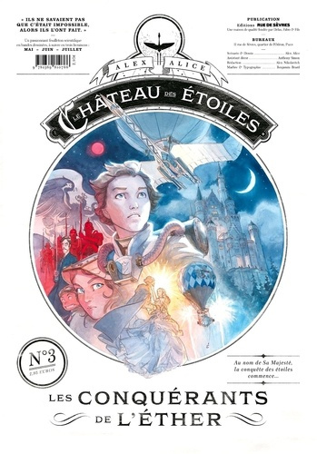 Le château des étoiles : Gazette N° 3 : Les conquérants de l'éther. Pack 5 exemplaires