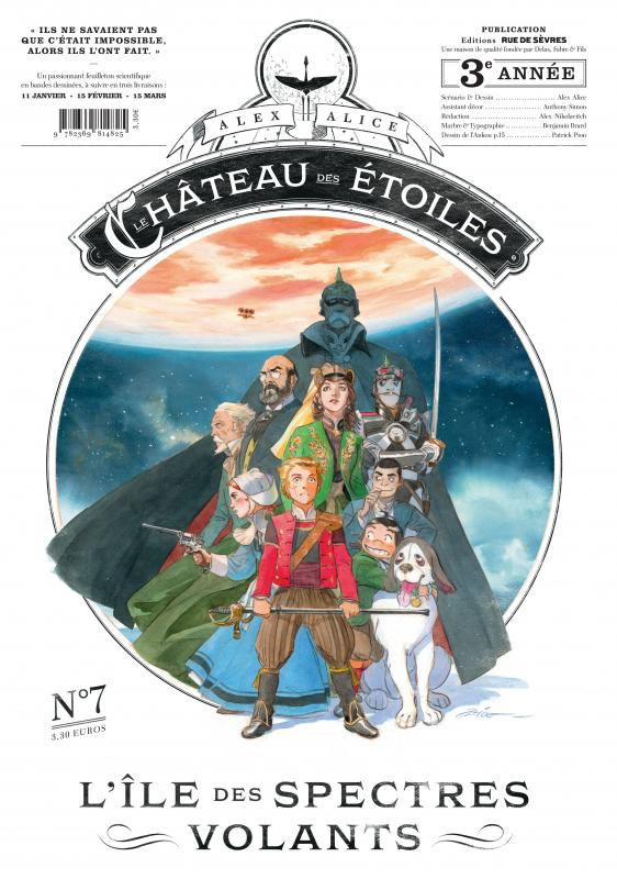 Le château des étoiles : Gazette N° 7 : L'île des spectres volants