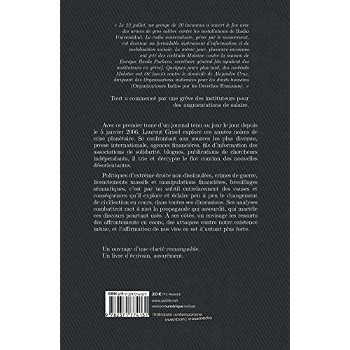 Journal de la crise de 2006, 2007, 2008, d'avant et d'après: Volume 1 : 2006