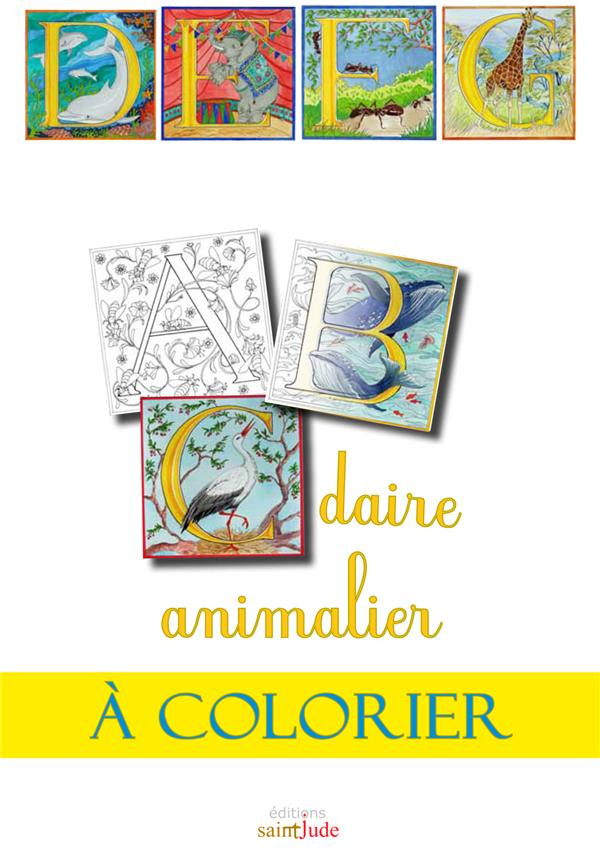 ABCdaire animalier à colorier