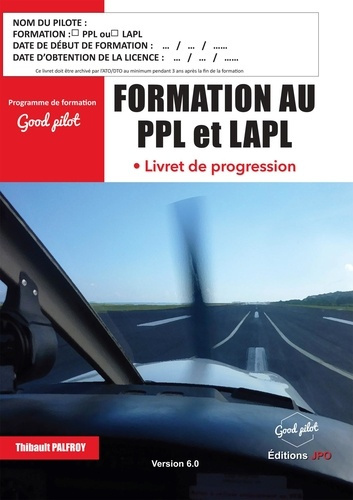 Formation au ppl et lapl - livret de progression version 6.0
