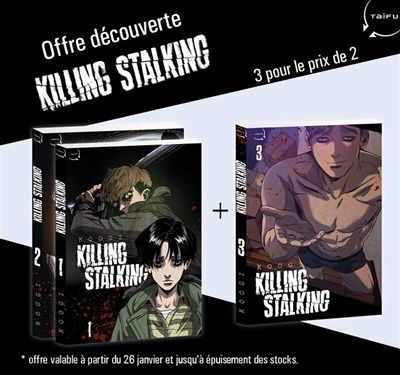 Killing Stalking - Pack trois tomes pour le prix de deux : Tomes 1 à 3