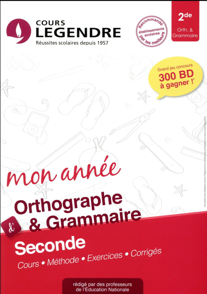 Orthographe grammaire 2de