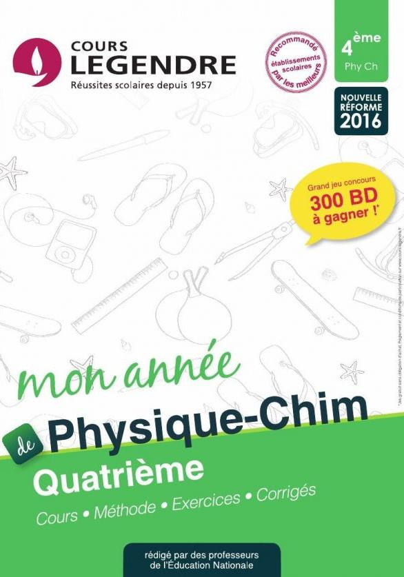Physique Chimie 4e. Edition 2021