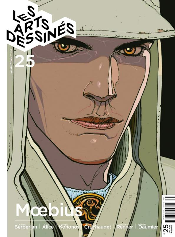 Les Arts dessinés N° 25 - janvier/mars 2024 : Moebius