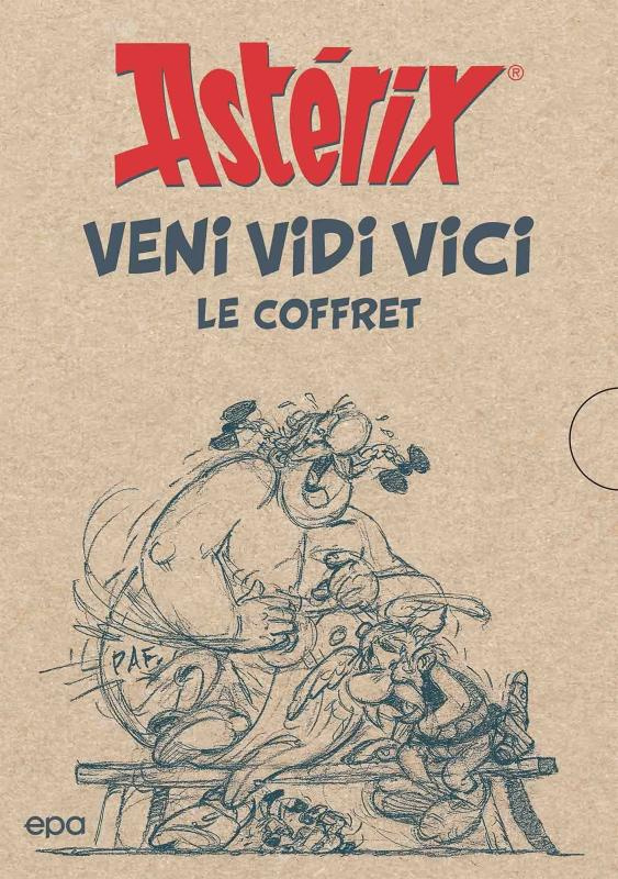 Astérix : Veni, Vidi, Vici - Coffret 3 livres