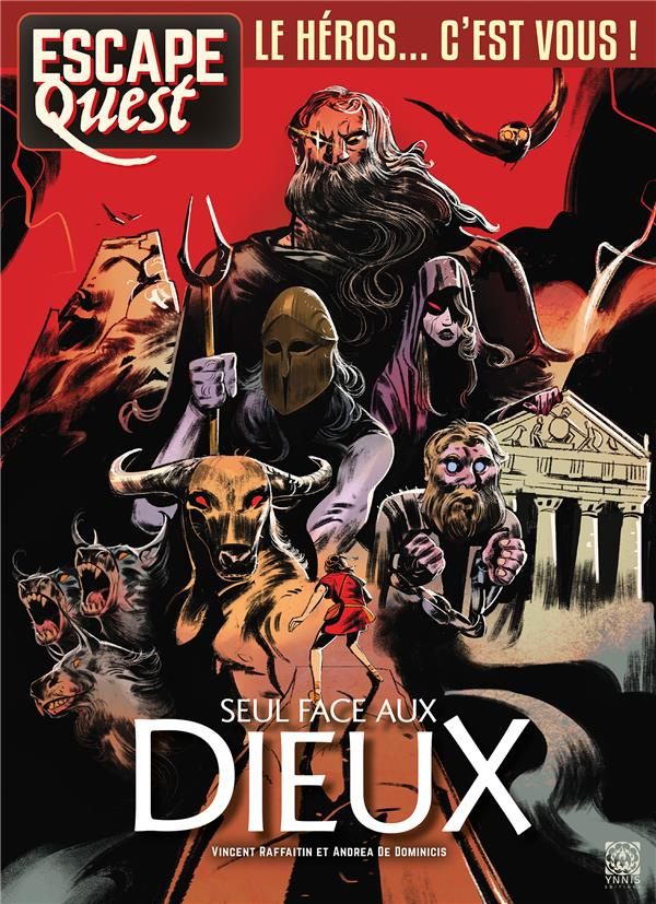 Escape Quest N° 10, janvier - mars 2021 : Seul face aux dieux. Mythes de la Grèce Antique