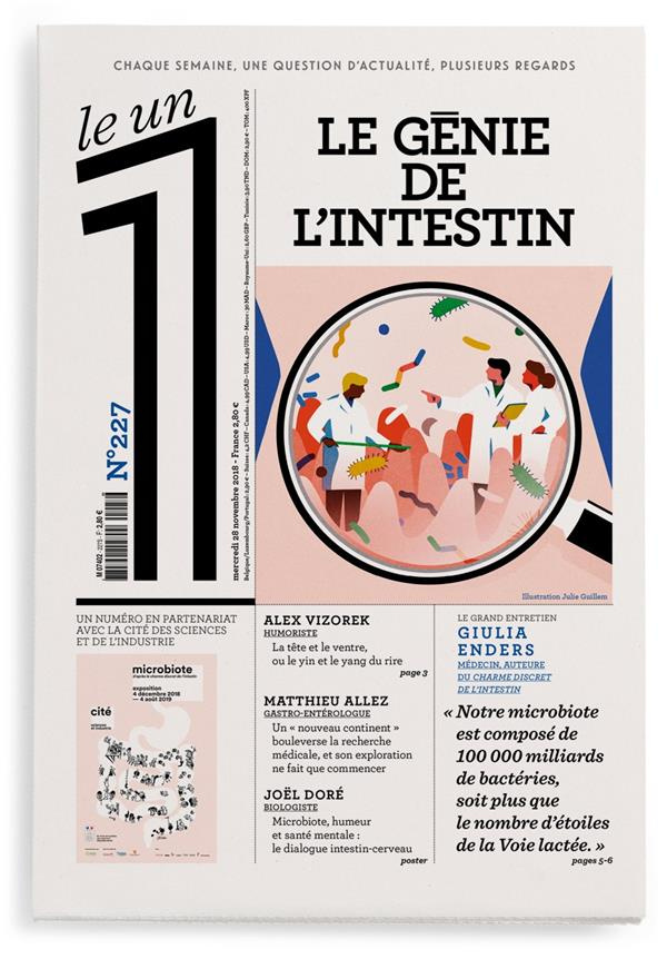 Le 1 N° 227, novembre 2018 : Le génie de l'intestin