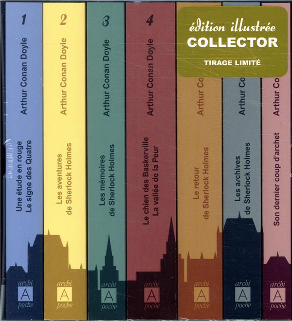 Sherlock Holmes L'intégrale : Coffret en 7 volumes. Edition collector