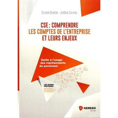 CSE : comprendre les comptes de l'entreprise et leurs enjeux. Guide à l'usage des élus du personnel