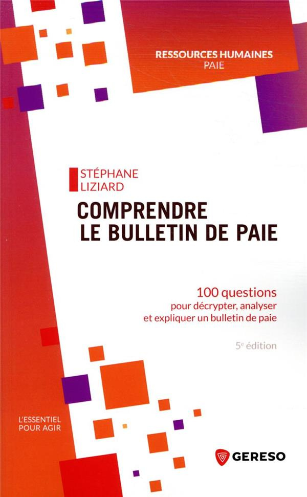 Comprendre le bulletin de paie. 100 questions pour décrypter, analyser et expliquer un bulletin de p