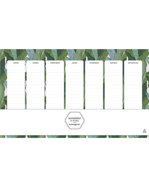 Semainier Papermint