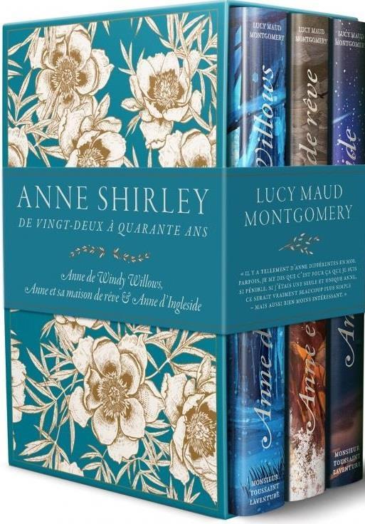 Anne Coffret en 3 volumes : Anne de Windy Willows ; Anne et sa maison de rêve ; Anne d'Ingleside. Av