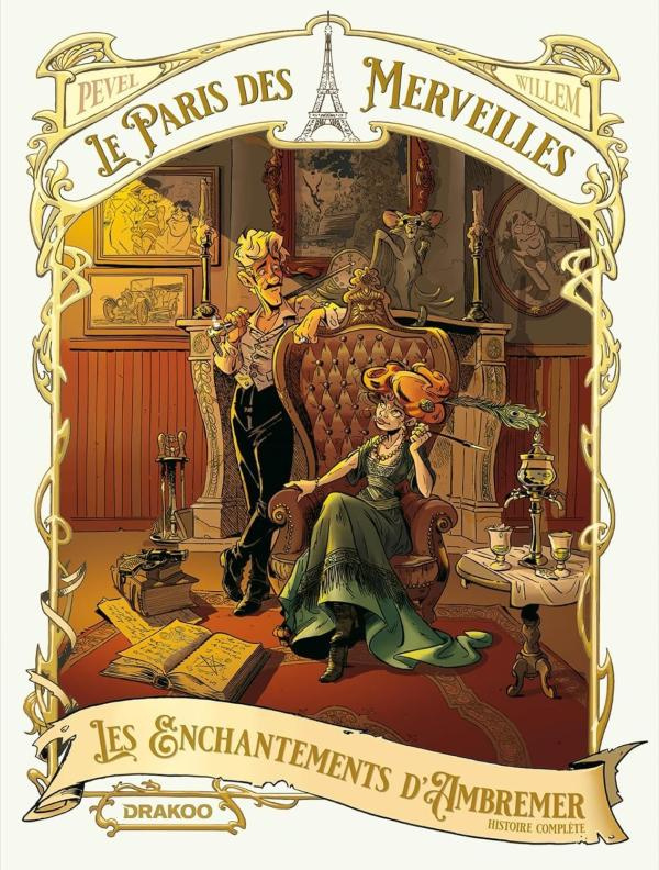 Le Paris des Merveilles : Les enchantements d'Ambremer. Fourreau des 2 volumes