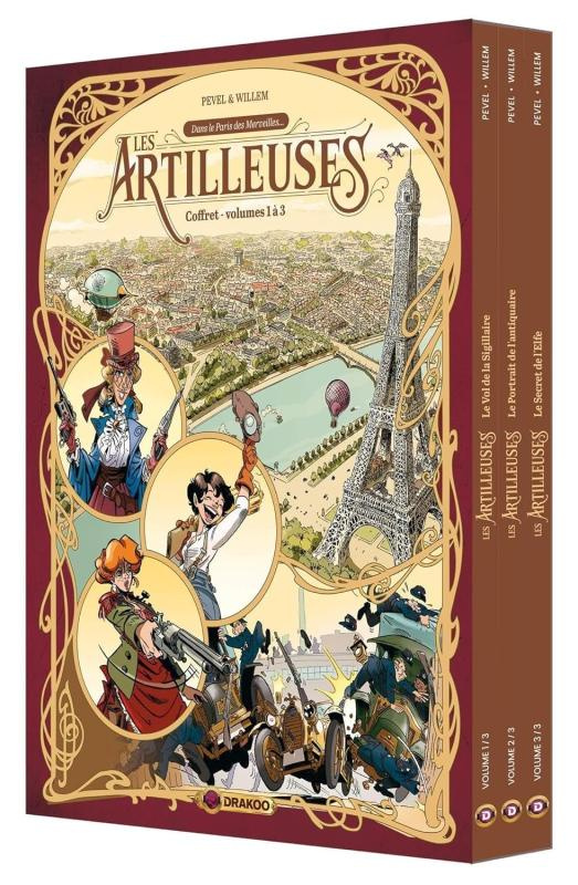 Les Artilleuses - Trilogie complète en coffret, avec 3 ex-libris offerts