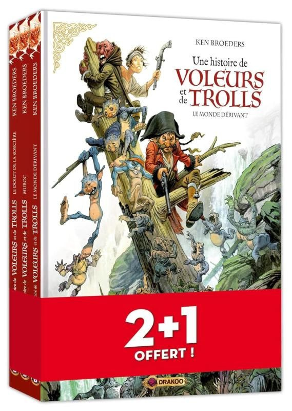 Une histoire de voleurs et de trolls - Pack 3 tomes pour le prix de 2 : Tomes 1 à 3