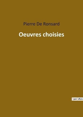 Oeuvres choisies