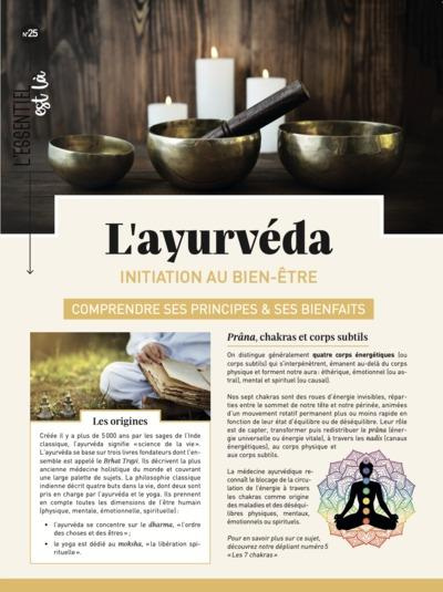 Ayurvéda. Initiation au bien-être