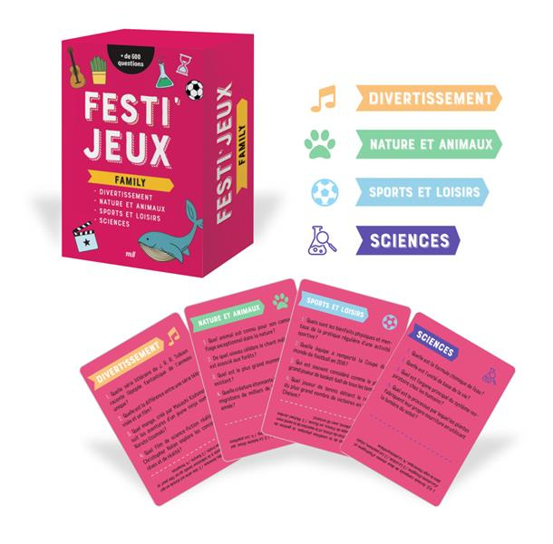 Festi'Jeux Family.   de 600 questions