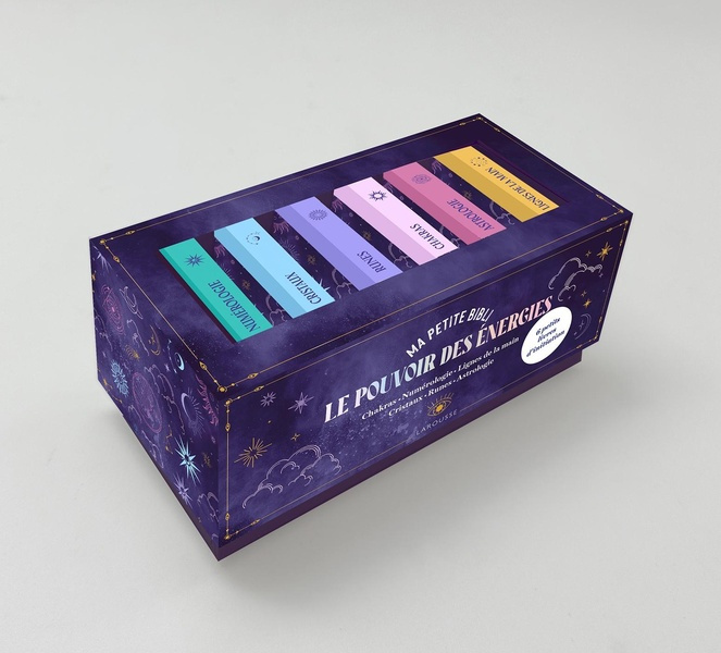 Le pouvoir des énergies. Chakras, numérologie, astrologie, cristaux, runes, anges - 6 petits livres