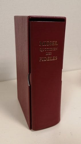 Missel quotidien des fidèles Rouge. 3e édition