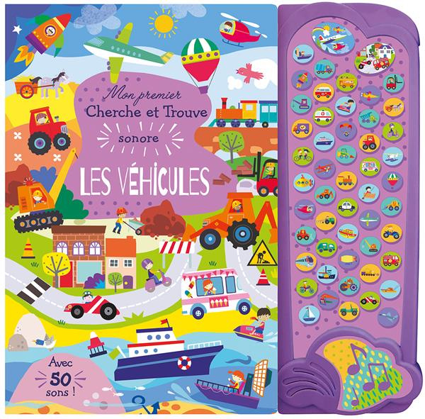 Mon premier cherche et trouve sonore. Les véhicules