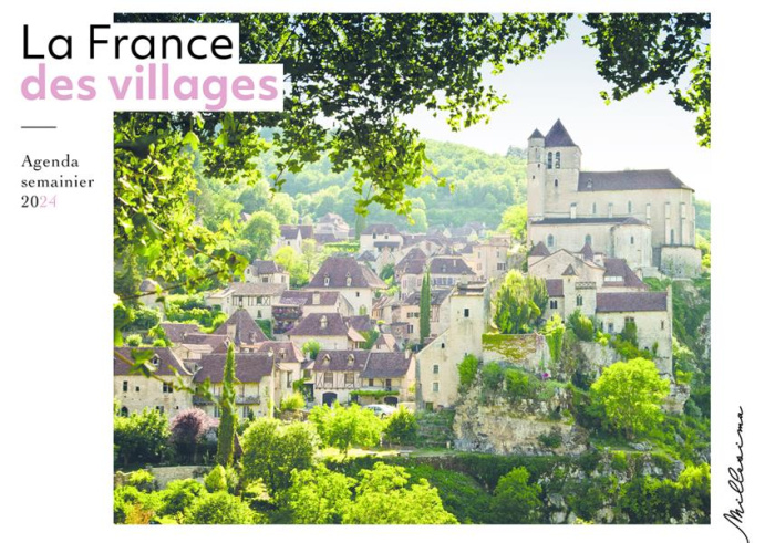 Agenda semainier La France des villages. Edition 2024