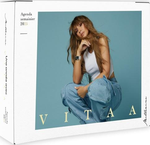 Agenda semainier Vitaa. , Edition 2025