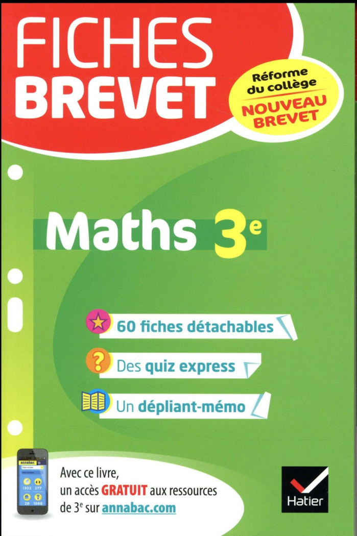 Maths 3e. Edition 2017