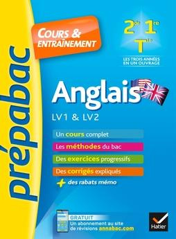 Anglais LV1 & LV2 1re 2de Tle. Edition 2018